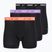 Pánské boxerky Nike Essential Cotton Stretch 3 pairs cinder black