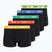 Pánské boxerky Nike Cotton Stretch Trunk 5 pairs blue velvet