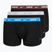 Pánské boxerky Nike Cotton Stretch Trunk 3 pack open black