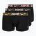 Pánské boxerky Nike Dri-Fit Essential Micro Trunk 3 pack graphite
