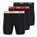 Pánské boxerky Nike Long Boxer Brief steel grey