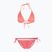 Dámské dvoudílné plavky O'Neill Capri Bondey Bikini červené jednoduché pruhy