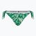 Spodní díl plavek  Tommy Hilfiger Cheeky Side Tie Bikini Print vintage tropical olympic green