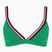 Horní díl plavek  Tommy Hilfiger Triangle Rp olympic green