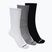 Ponožky SKECHERS Non Tery Crew Arch Support 3 pack white/black