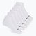 Pánské ponožky SKECHERS Non Terry Low Cut 6 párů white traditional