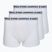 Pánské boxerky KARL LAGERFELD Logo Trunk 3 páry white