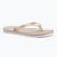 Dámské žabky Calvin Klein YW0YW01720 Thong+ Tpu Metallic eggshell/bright white