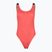 Dámské jednodílné plavky Calvin Klein KW0KW02754 Intense Power Rib Scoop Back One Piece-RP dazzling coral
