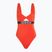 Dámské plavky  Calvin Klein KW0KW02746 Intense Power One Piece Fashion Fit flaming chili