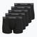 Pánské boxerky Calvin Klein LV00NB4413 Brief 5 párů black