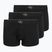 Pánské boxerky Calvin Klein LV00NB4472 Trunk 3 pairs black