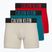 Boxerky Calvin Klein 000NB3609A Boxer Brief 3 pairs oatmeal/aged redwood/bright turquoise