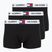 Boxerky Tommy Hilfiger Trunk 3 pairs black / black / black