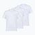 Pánské tričko na lezení Tommy Hilfiger Cotton V-Neck white/white/white