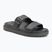 Dámské pantofle Tommy Hilfiger Double Strap Sandal Pearl dark grey pearlized