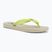 Dámské žabky Tommy Jeans Logo Summer white clay/lime essence