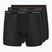 Boxerky Calvin Klein LV00NB4394 Brief 3 pairs black w/heavenly iris logo/black w