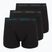Pánské boxerky Calvin Klein 0000U2662G Trunk 3 pairs of black bodies and wbs with driftwood