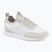 Pánské boty Calvin Klein YM0YM01414 Retro Runner Sock Laceup Mix mat bright white/light grey
