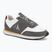 Pánské boty Calvin Klein HM0HM02212 Retro Runner Bans Leather Suede granite gray/white/rhubarb