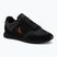 Pánské boty Calvin Klein HM0HM02212 Retro Runner Bans Leather Suede triple black/adrenaline rush
