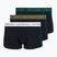 Pánské boxerky Tommy Hilfiger Trunk WB 3 pack nb//white/orna green/utility olive