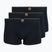 Pánské boxerky Tommy Hilfiger Trunk 3 pack navy blue/navy blue/navy blue