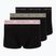 Pánské boxerky Tommy Hilfiger Trunk WB 3 pack utility sage/black/bonita pink