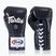Boxerské rukavice  Fairtex Pro Competition Locked Thumb Leather blue