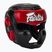 Boxerská helma Fairtex Diagonal Vision Sparring - Full Head Coverage black/rd