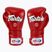 Boxerské rukavice  Fairtex Stylish Angular Sparring - Locked Thumb red