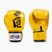 Boxerské rukavice Fairtex Deluxe Tight-Fit gold