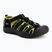 Dětské sandály KEEN Newport H2 black/lime green