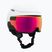 Lyžařská helma Atomic Revent GT Amid Visor HD white/black/red hd