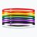 Čelenka  Nike Skinny Headbands 8 szt. pimento/orange blaze/sunlight