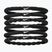Gumičky do vlasů Nike Flex Hair Tie 6 ks black/black/white