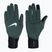 Dámské běžecké rukavice Nike Pacer Midweight RG vintage green/black/silver