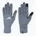 Pánské běžecké rukavice Nike Pacer Lightweight RG smoke grey/smoke grey/silver