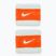 Čelenka  Nike Swoosh Wristbands glacier blue/safety orange/glacier blue