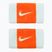 Potítka  Nike Swoosh Doublewide Wristbands 2 szt. glacier blue/safety orange/glacier blue