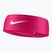 Čelenka  Nike Dri-Fit Fury Classic Headband vivid pink/white/white
