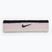 Čelenka  Nike Swoosh Headband pink foam/coconut milk/black