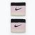 Čelenka  Nike Swoosh Wristbands pink foam/coconut milk/black