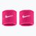 Potítka na zápěstí Nike Swoosh Classic Wristbands 2 ks. vivid pink/white