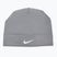 Čepice Nike Dri-Fit Peak Uncuffed Beanie smoke grey/silver