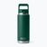 Termo láhev YETI Rambler Straw 769 ml black forest green