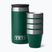 Turistické kalíšky YETI Shot 48 ml 4 pcs. black forest green
