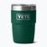 Termoska YETI Rambler Stackable 237 ml black forest green