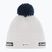 Zimní čepice Eisbar Jamie Pompon Ska white/dark cobalt